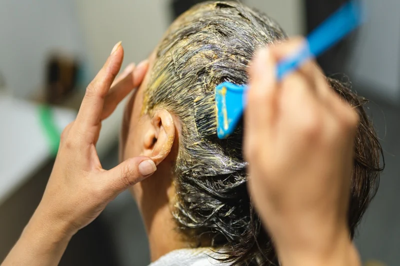 colore capelli erbe tintorie indiane