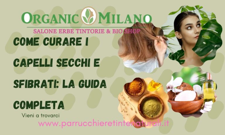 Curare i Capelli Secchi e Sfibrati