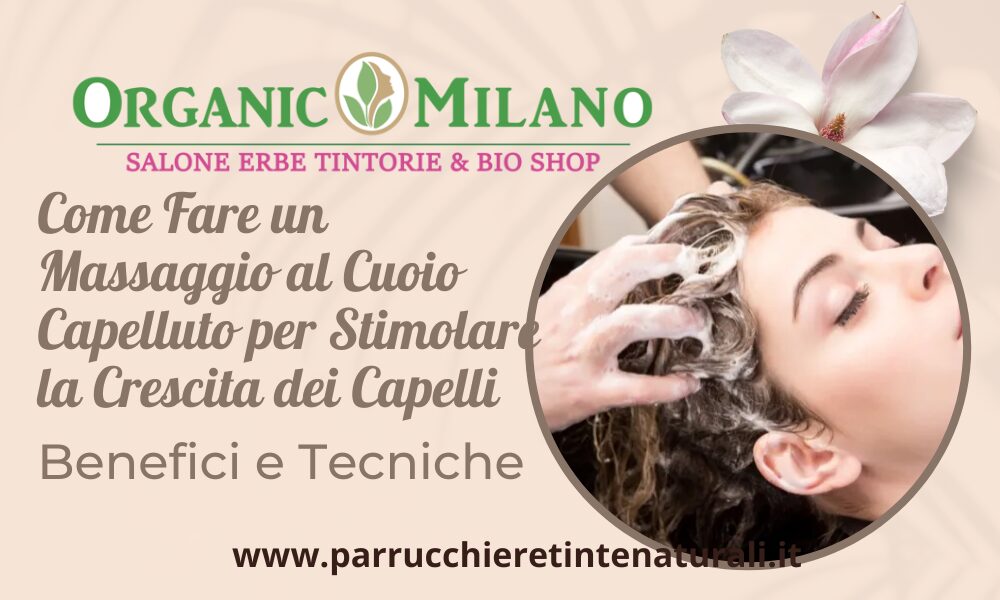 Massaggio al cuoio capelluto