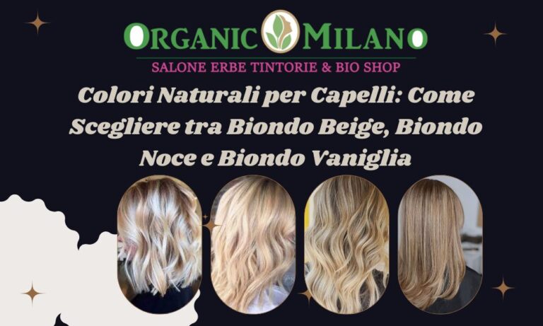 Colori Naturali per Capelli Biondi