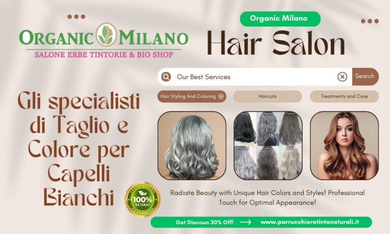 Specialisti di Taglio e Colore per Capelli Bianchi
