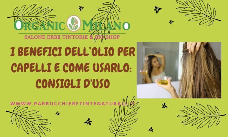 Olio per Capelli e Come Usarlo
