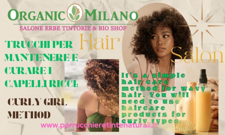 Mantenere e Curare i Capelli Ricci