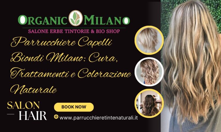 Parrucchiere Capelli Biondi Milano