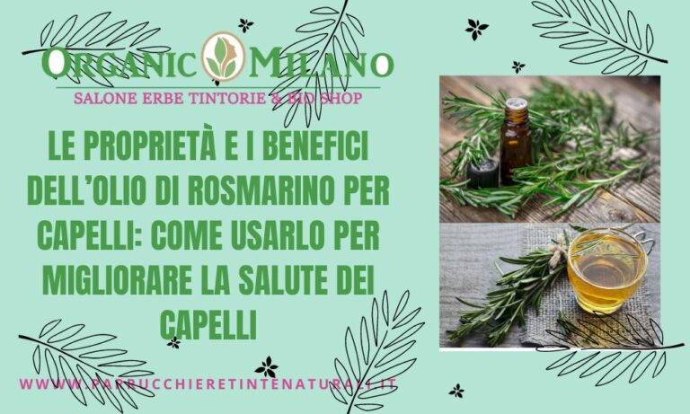 Proprietà e i Benefici dell’Olio di Rosmarino per Capelli