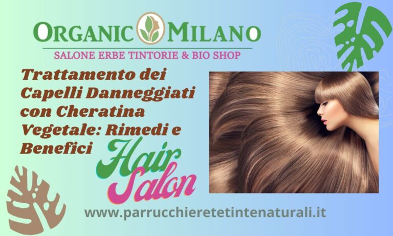 Trattamento dei Capelli Danneggiati con Cheratina Vegetale
