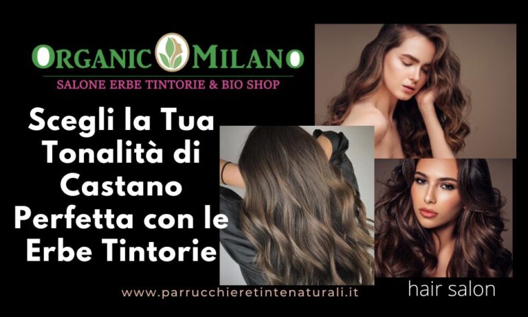 Tonalità di Castano Perfetta con le Erbe Tintorie