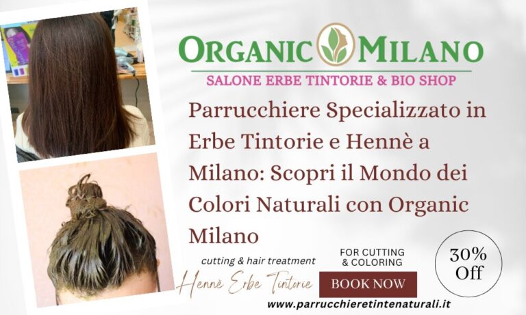 Colore capelli con prodotti naturali da Parrucchiere Erbe Tintorie