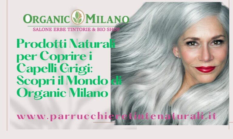 Parrucchiere Prodotti Naturali per Coprire i Capelli Grigi