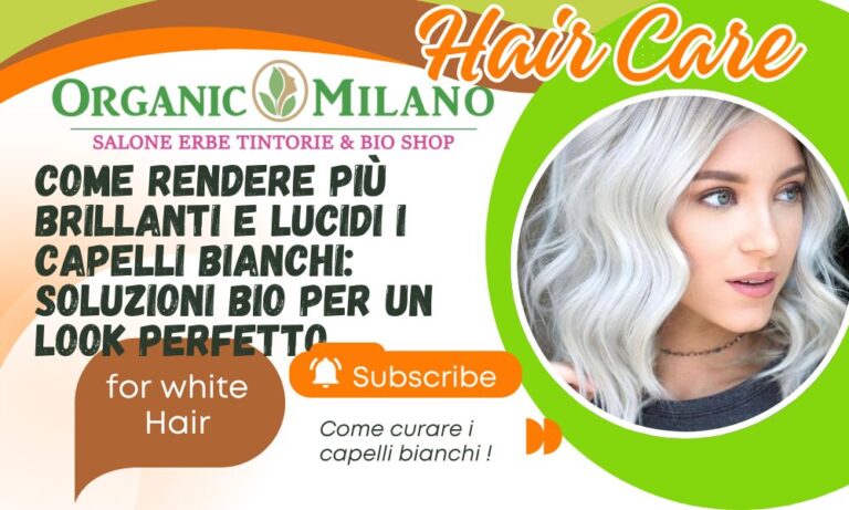 Come rendere più brillanti e lucidi i capelli bianchi