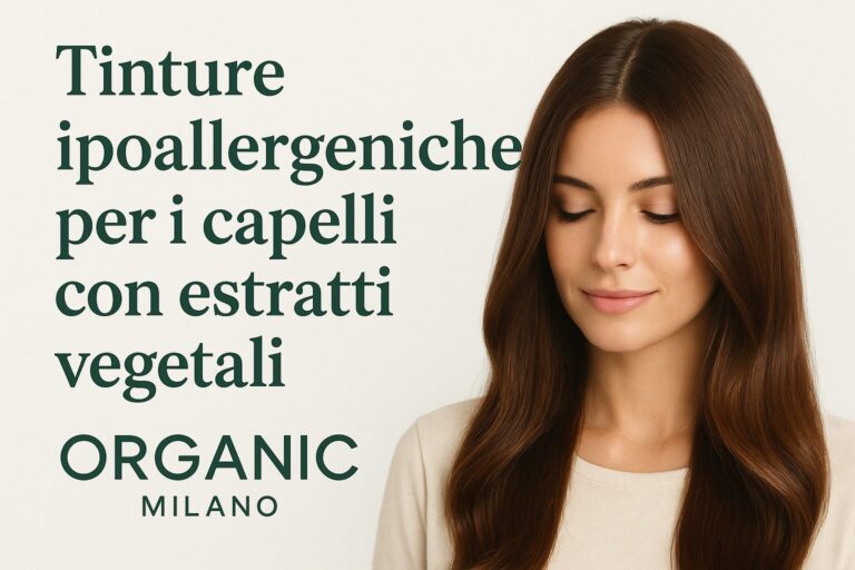 Tinture ipoallergeniche per i capelli con estratti vegetali