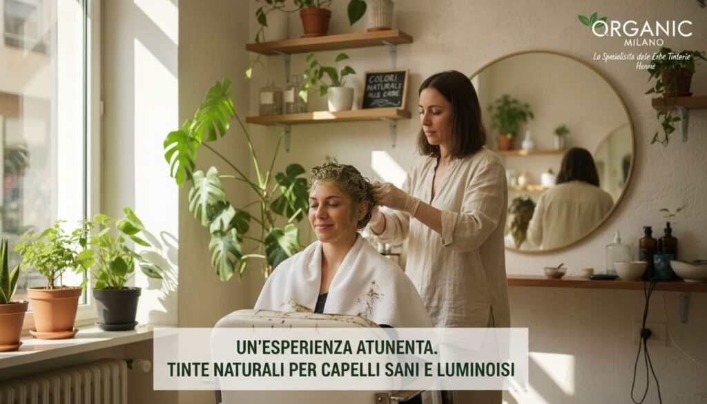 tinte naturali capelli  organic milano