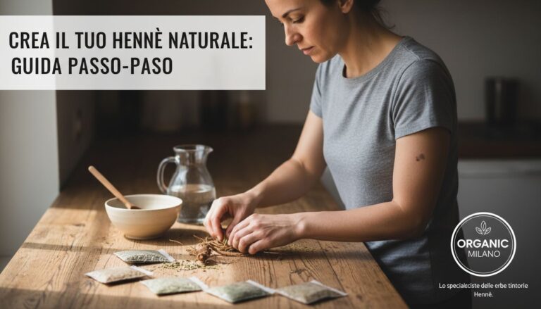 Come tingere capelli naturalmente: guida step-by-step efficace