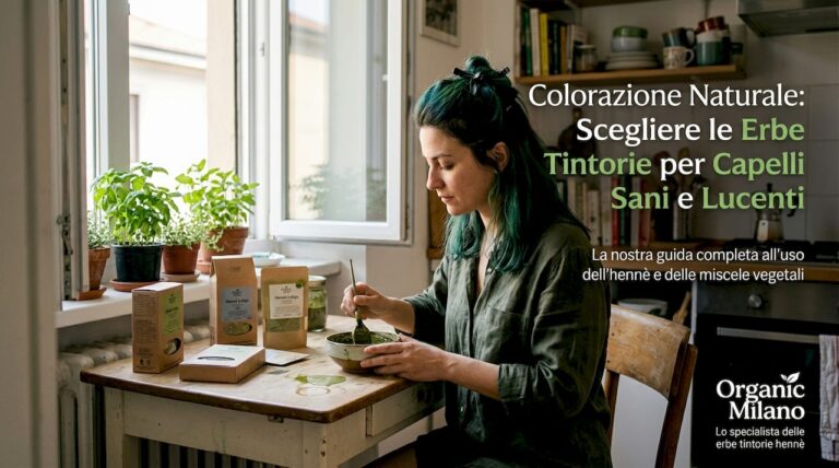 Colorazioni verdi vegetali: capelli sani e sostenibili