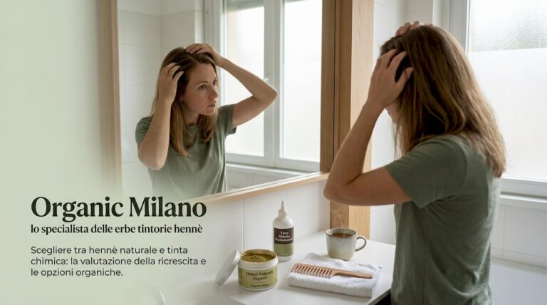 Differenza henné e tinta chimica: guida per scegliere