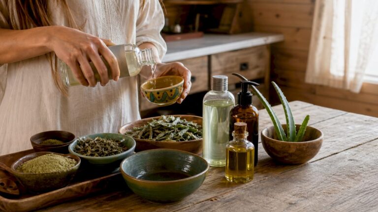 Soluzioni naturali per la cura di capelli e mani durante l’applicazione dello shampoo