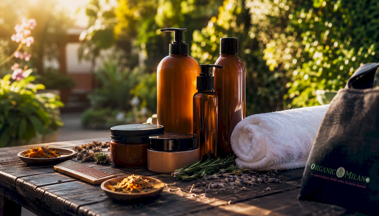 Linea di prodotti naturali per la cura dei capelli ricci firmata Organic Milano