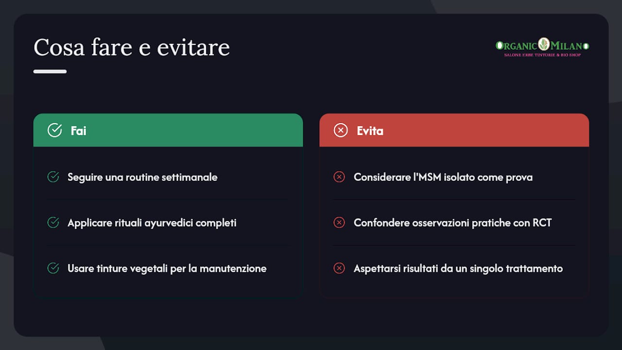 Cosa dicono davvero le fonti di tricologia e ayurveda — overview diagram