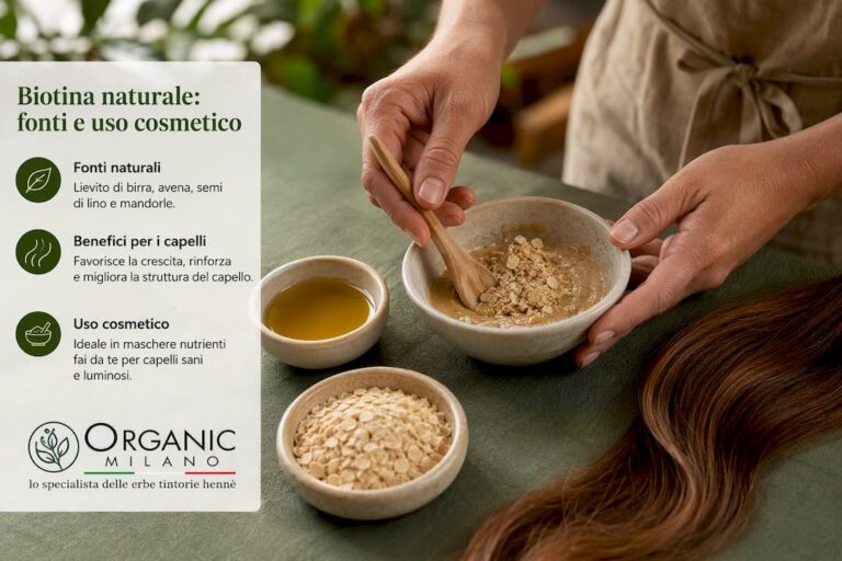 Ingredienti naturali per maschere capelli