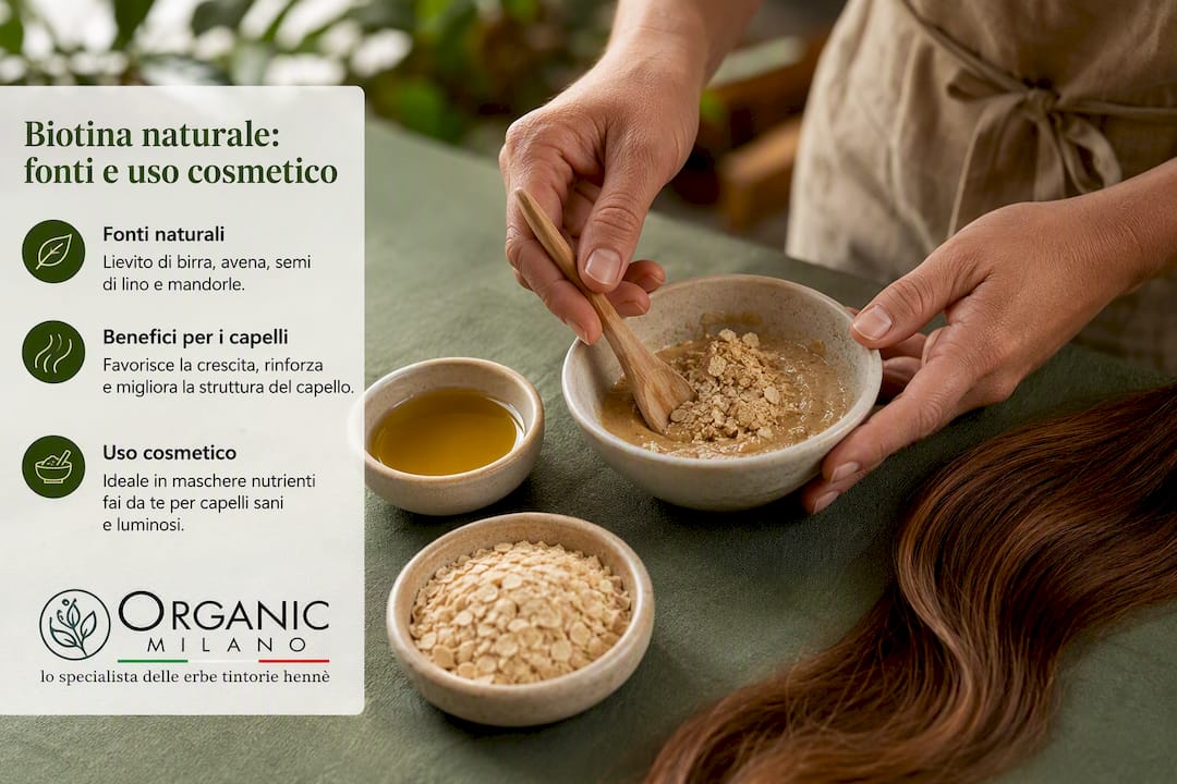 Ingredienti naturali per maschere capelli